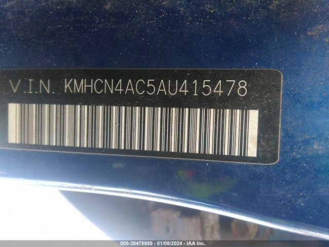 Photo 8 VIN: KMHCN4AC5AU415478 - HYUNDAI ACCENT 