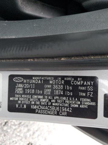 Photo 11 VIN: KMHCN4AC5BU619442 - HYUNDAI ACCENT 