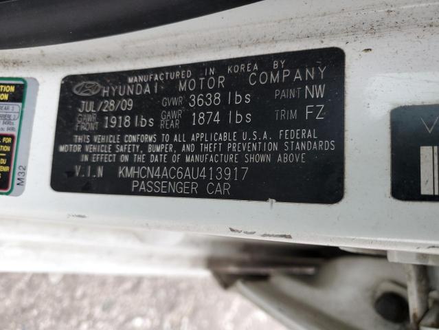 Photo 11 VIN: KMHCN4AC6AU413917 - HYUNDAI ACCENT GLS 