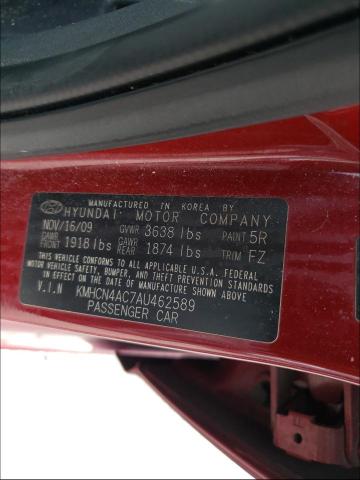 Photo 9 VIN: KMHCN4AC7AU462589 - HYUNDAI ACCENT GLS 