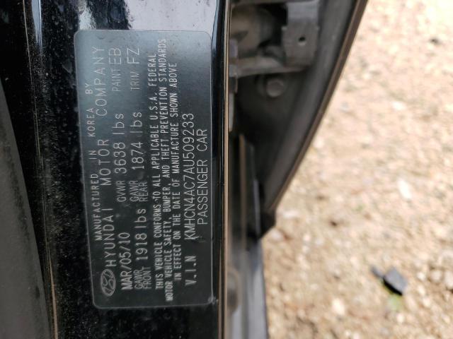 Photo 11 VIN: KMHCN4AC7AU509233 - HYUNDAI ACCENT 