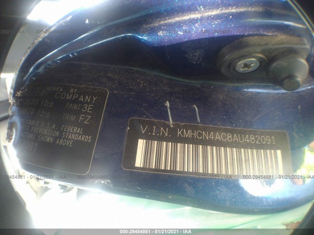 Photo 8 VIN: KMHCN4AC8AU482091 - HYUNDAI ACCENT 