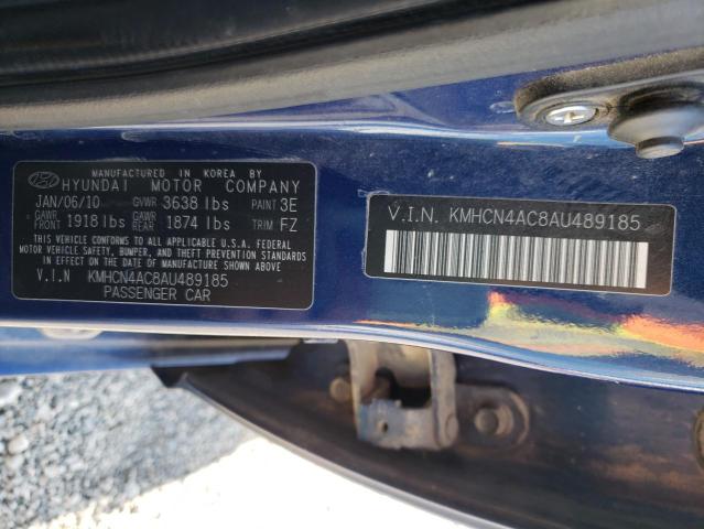 Photo 9 VIN: KMHCN4AC8AU489185 - HYUNDAI ACCENT GLS 