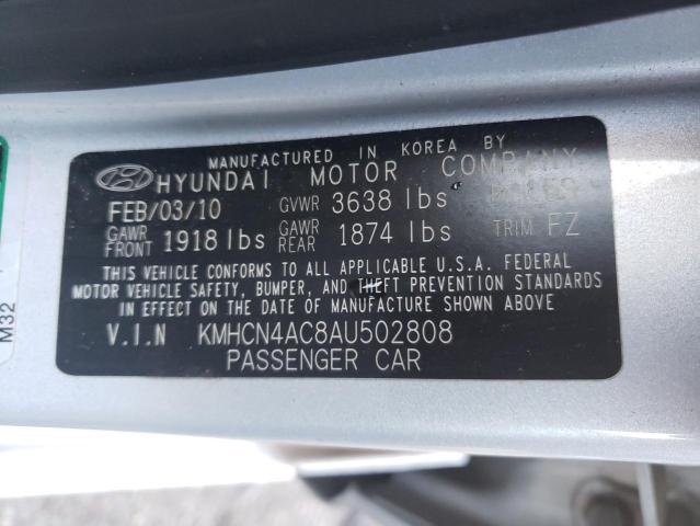 Photo 9 VIN: KMHCN4AC8AU502808 - HYUNDAI ACCENT GLS 