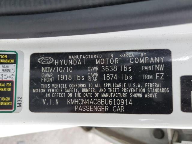 Photo 12 VIN: KMHCN4AC8BU610914 - HYUNDAI ACCENT GLS 