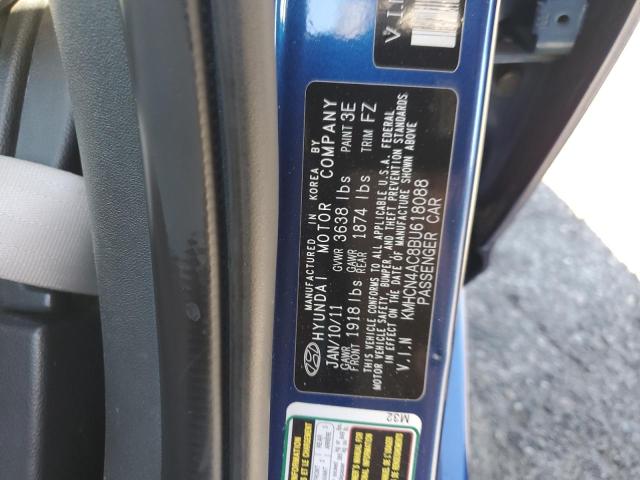 Photo 12 VIN: KMHCN4AC8BU618088 - HYUNDAI ACCENT 