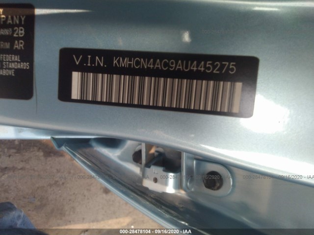 Photo 8 VIN: KMHCN4AC9AU445275 - HYUNDAI ACCENT 