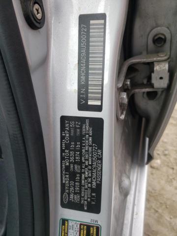 Photo 9 VIN: KMHCN4AC9AU500727 - HYUNDAI ACCENT GLS 