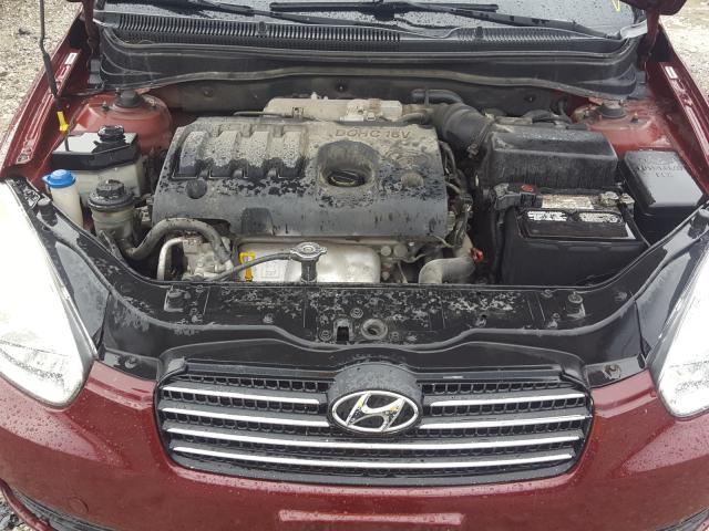 Photo 6 VIN: KMHCN4ACXAU460397 - HYUNDAI ACCENT GLS 