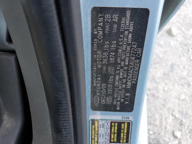 Photo 11 VIN: KMHCN4ACXAU477247 - HYUNDAI ACCENT 