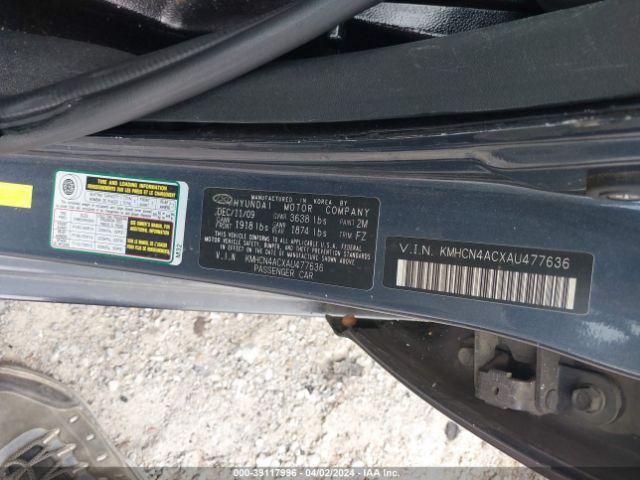 Photo 8 VIN: KMHCN4ACXAU477636 - HYUNDAI ACCENT 