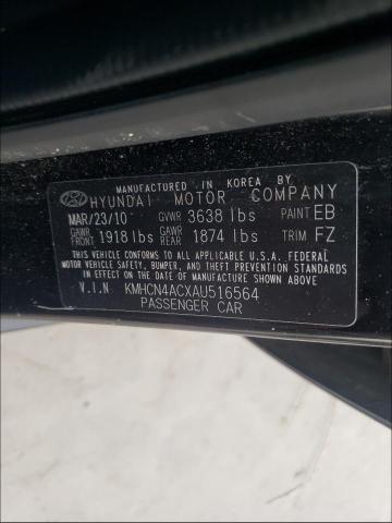 Photo 9 VIN: KMHCN4ACXAU516564 - HYUNDAI ACCENT GLS 