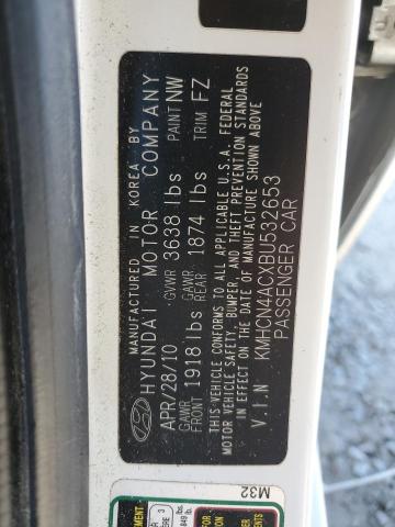 Photo 11 VIN: KMHCN4ACXBU532653 - HYUNDAI ACCENT 