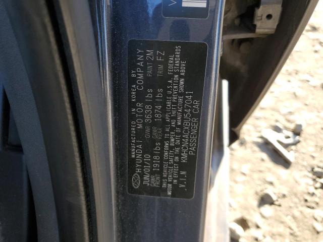 Photo 11 VIN: KMHCN4ACXBU547041 - HYUNDAI ACCENT GLS 