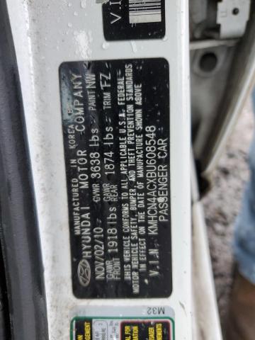 Photo 11 VIN: KMHCN4ACXBU608548 - HYUNDAI ACCENT 