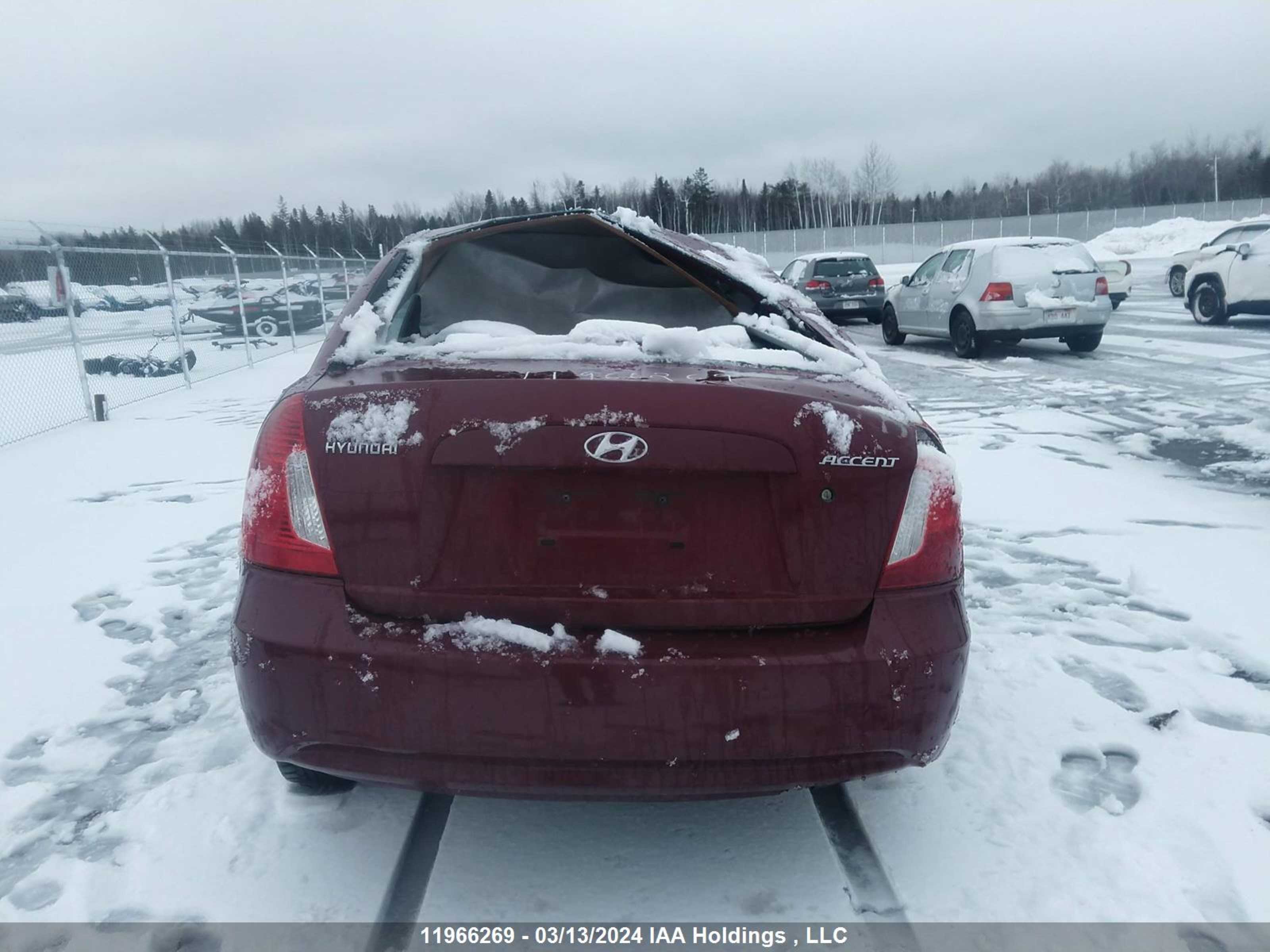 Photo 15 VIN: KMHCN4BC1AU484506 - HYUNDAI ACCENT 