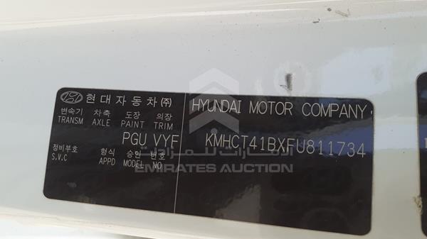 Photo 2 VIN: KMHCT41BXFU811734 - HYUNDAI ACCENT 