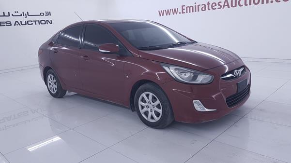 Photo 9 VIN: KMHCT41D5DU287827 - HYUNDAI ACCENT 