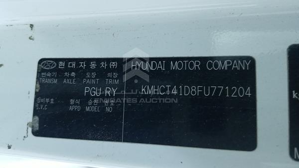 Photo 3 VIN: KMHCT41D8FU771204 - HYUNDAI ACCENT 