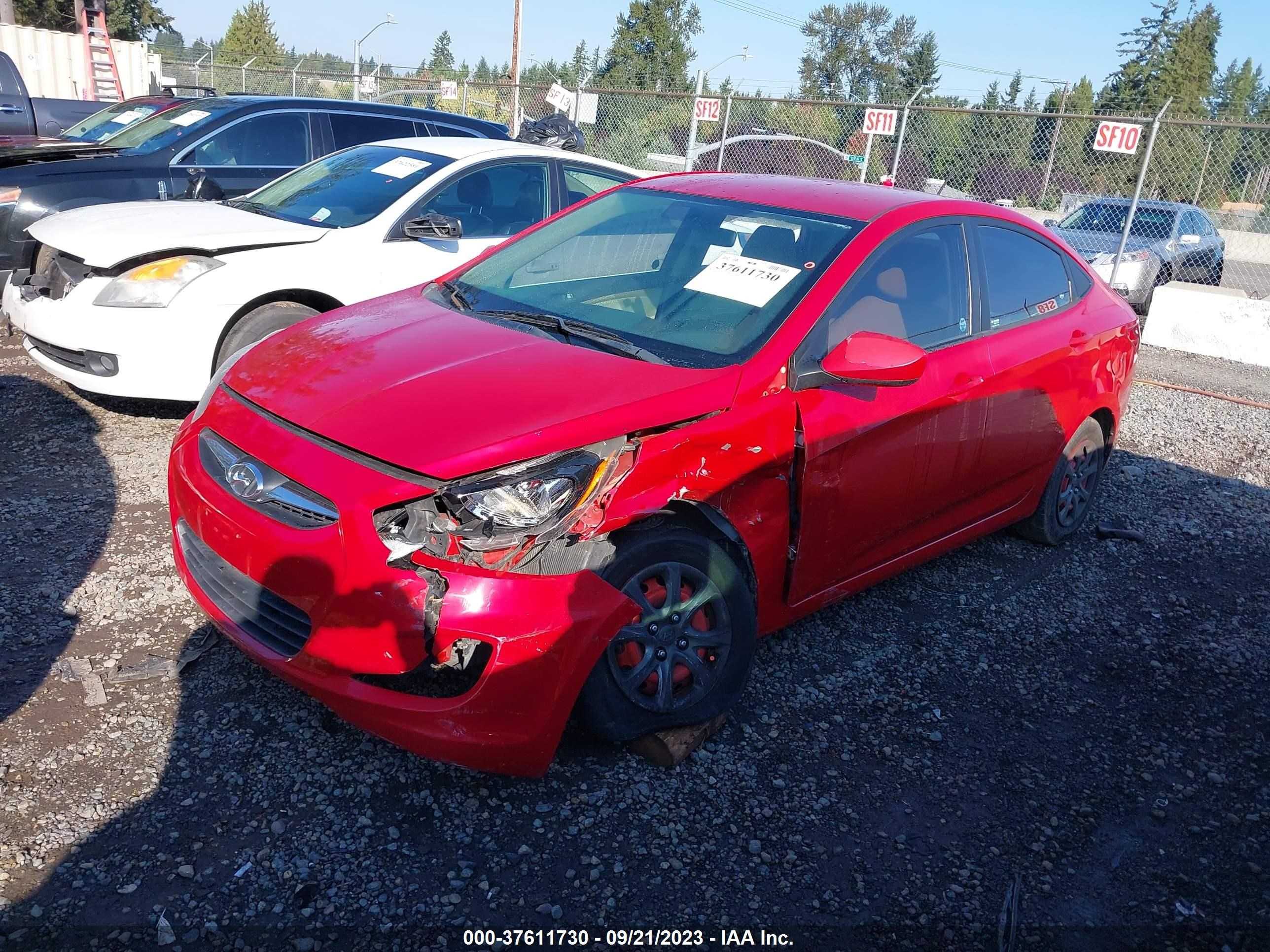 Photo 1 VIN: KMHCT4AE0CU170602 - HYUNDAI ACCENT 