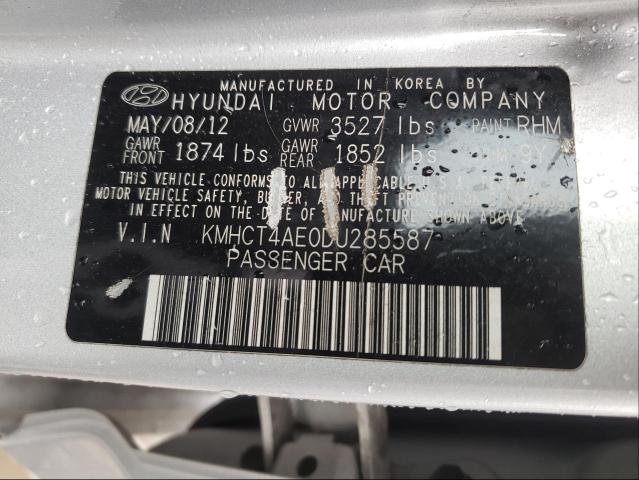 Photo 9 VIN: KMHCT4AE0DU285587 - HYUNDAI ACCENT GLS 