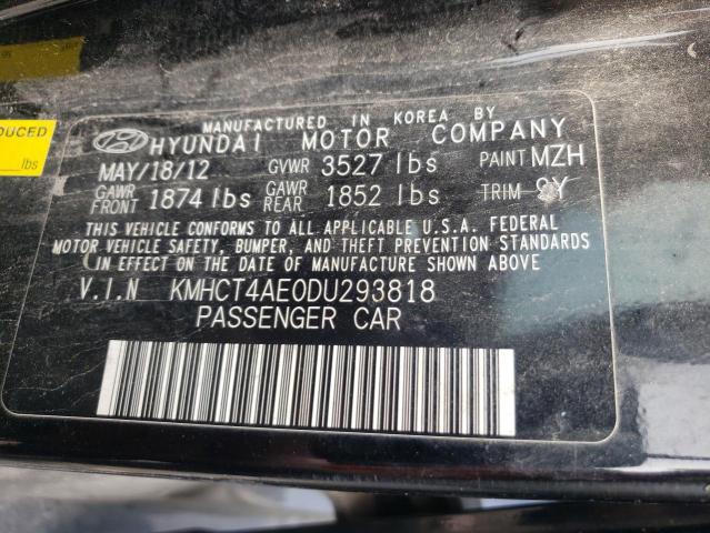 Photo 11 VIN: KMHCT4AE0DU293818 - HYUNDAI ACCENT GLS 