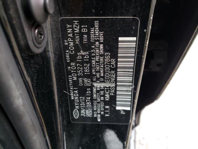 Photo 12 VIN: KMHCT4AE0DU307863 - HYUNDAI ACCENT GLS 