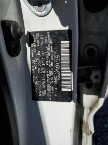 Photo 12 VIN: KMHCT4AE0DU389898 - HYUNDAI ACCENT GLS 