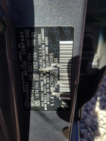 Photo 11 VIN: KMHCT4AE0DU410085 - HYUNDAI ACCENT GLS 