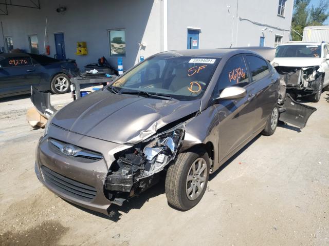 Photo 1 VIN: KMHCT4AE0DU444933 - HYUNDAI ACCENT GLS 