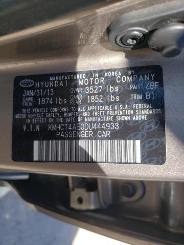 Photo 9 VIN: KMHCT4AE0DU444933 - HYUNDAI ACCENT GLS 