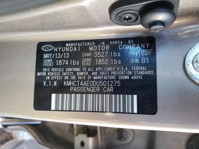 Photo 9 VIN: KMHCT4AE0DU501275 - HYUNDAI ACCENT GLS 