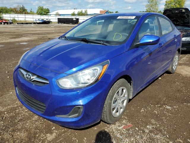 Photo 1 VIN: KMHCT4AE0DU553800 - HYUNDAI ACCENT GLS 