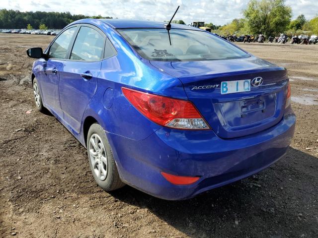 Photo 2 VIN: KMHCT4AE0DU553800 - HYUNDAI ACCENT GLS 