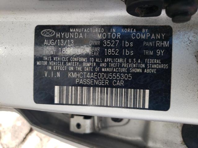 Photo 9 VIN: KMHCT4AE0DU555305 - HYUNDAI ACCENT GLS 