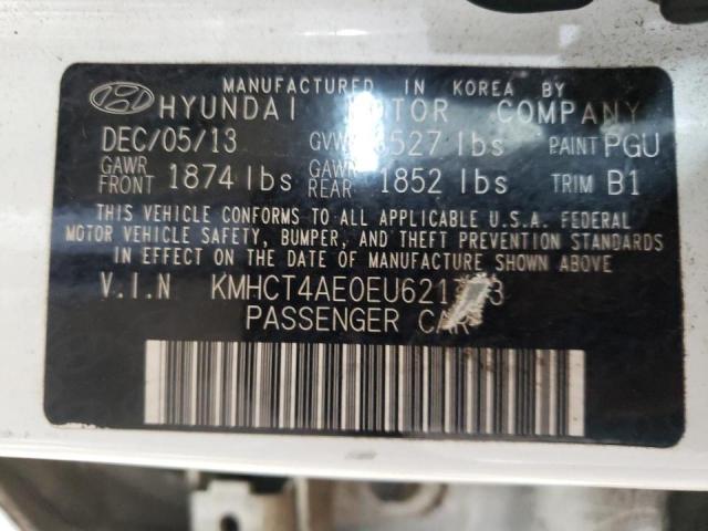 Photo 9 VIN: KMHCT4AE0EU621773 - HYUNDAI ACCENT GLS 