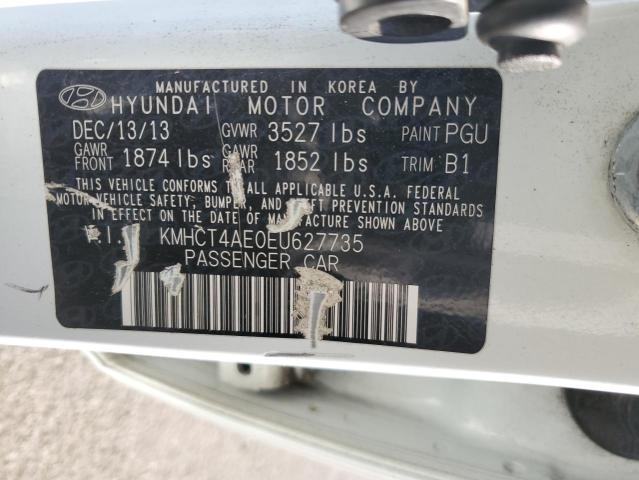 Photo 11 VIN: KMHCT4AE0EU627735 - HYUNDAI ACCENT GLS 