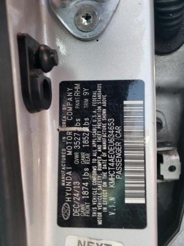 Photo 12 VIN: KMHCT4AE0EU634653 - HYUNDAI ACCENT GLS 