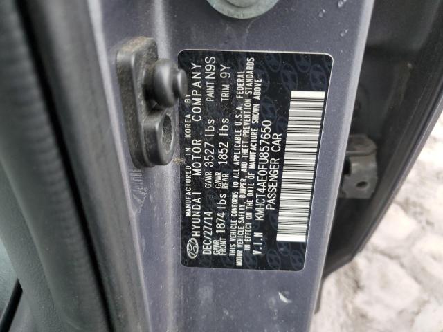 Photo 11 VIN: KMHCT4AE0FU857650 - HYUNDAI ACCENT 