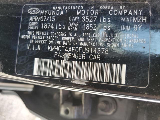 Photo 11 VIN: KMHCT4AE0FU914378 - HYUNDAI ACCENT GLS 