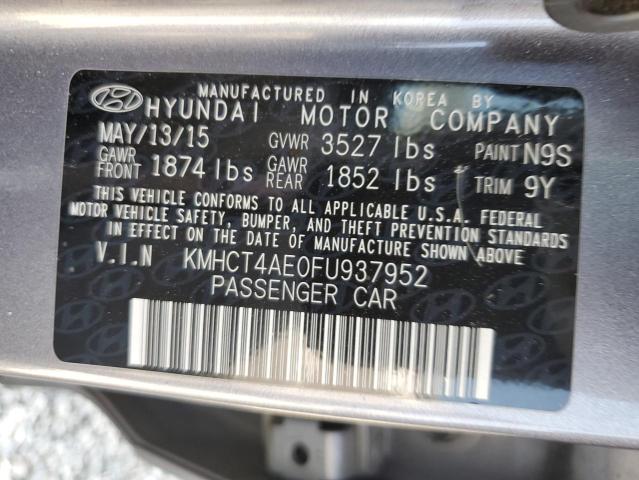 Photo 11 VIN: KMHCT4AE0FU937952 - HYUNDAI ACCENT GLS 