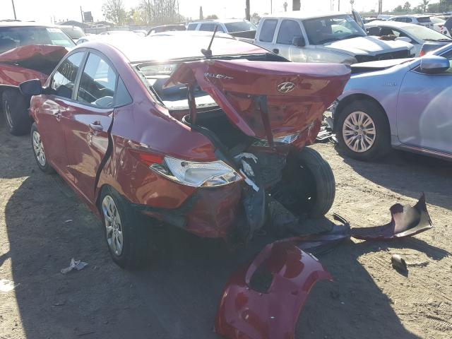 Photo 2 VIN: KMHCT4AE0GU013870 - HYUNDAI ACCENT SE 