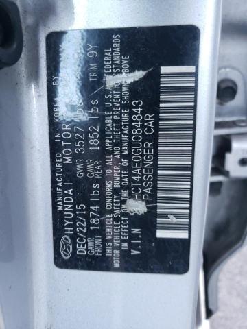 Photo 11 VIN: KMHCT4AE0GU084843 - HYUNDAI ACCENT 