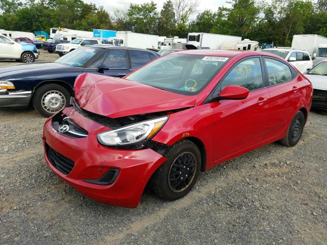 Photo 1 VIN: KMHCT4AE0GU104430 - HYUNDAI ACCENT SE 