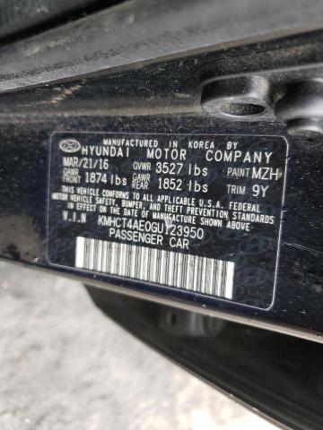 Photo 11 VIN: KMHCT4AE0GU123950 - HYUNDAI ACCENT SE 