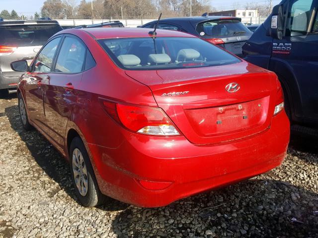 Photo 2 VIN: KMHCT4AE0GU953439 - HYUNDAI ACCENT SE 