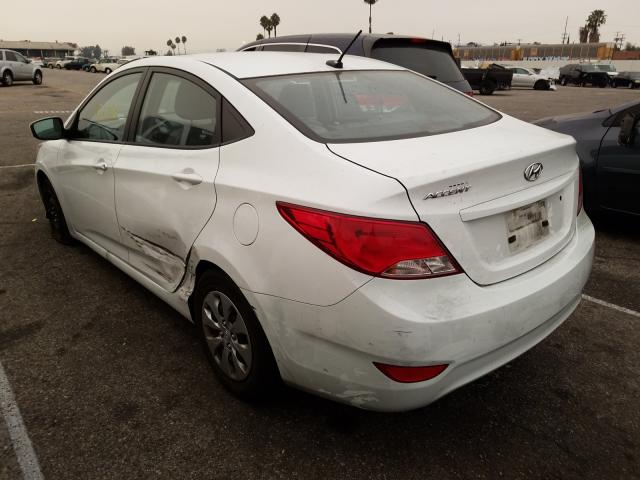 Photo 2 VIN: KMHCT4AE0GU969320 - HYUNDAI ACCENT SE 