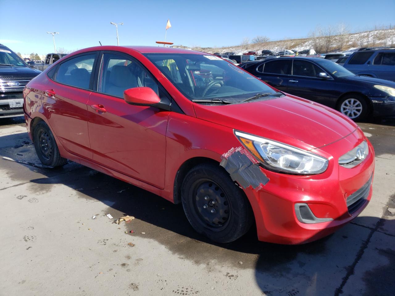 Photo 3 VIN: KMHCT4AE0HU174754 - HYUNDAI ACCENT 