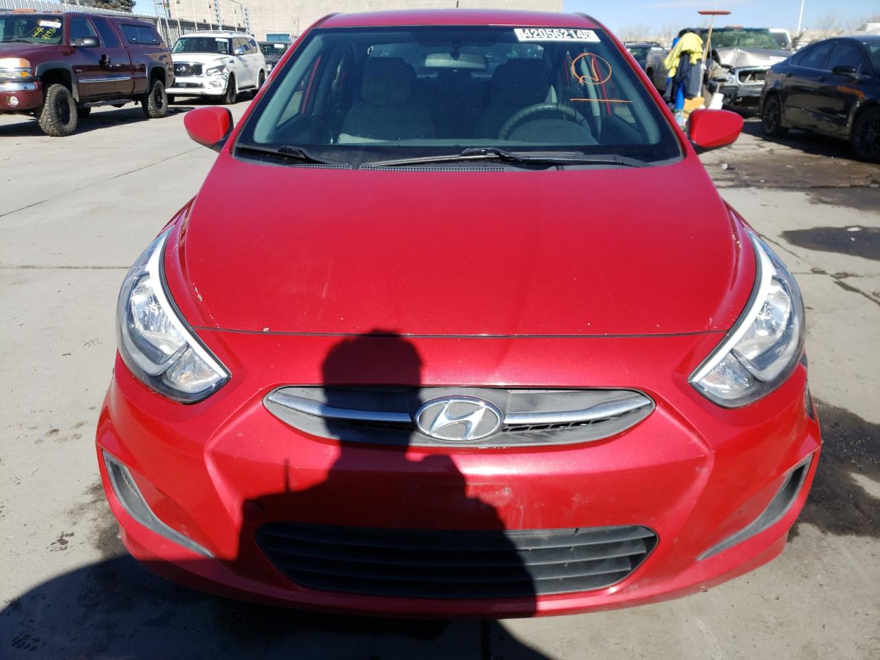 Photo 4 VIN: KMHCT4AE0HU174754 - HYUNDAI ACCENT 