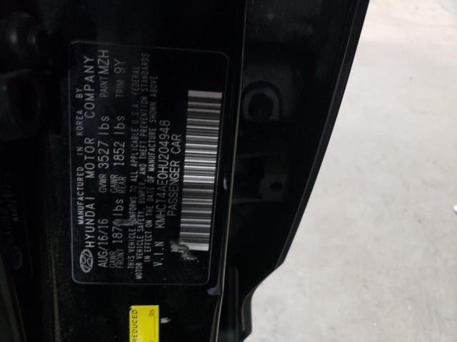 Photo 11 VIN: KMHCT4AE0HU204948 - HYUNDAI ACCENT SE 